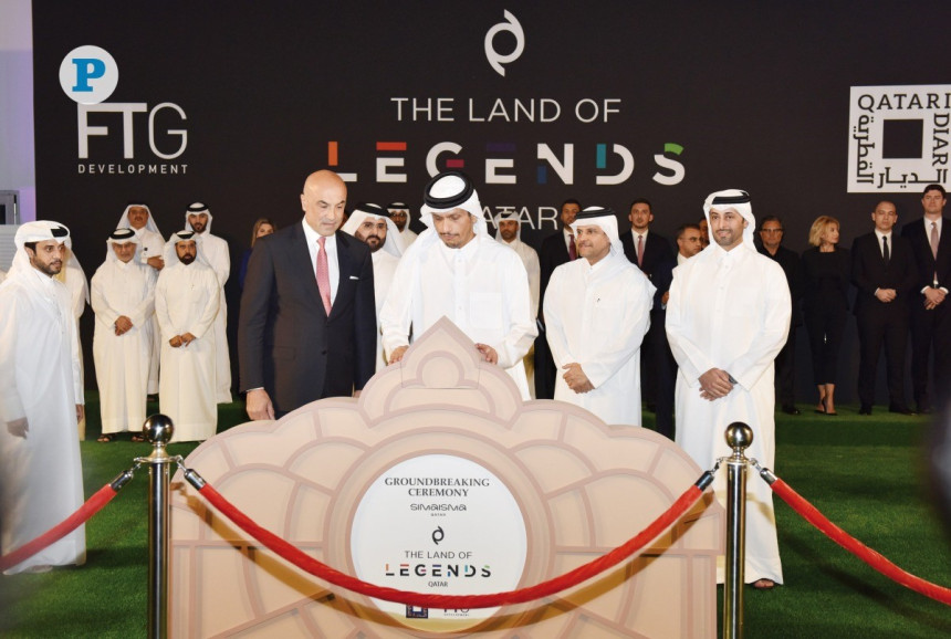 Inician las obras en Land of Legends, en Simaisma, Qatar 